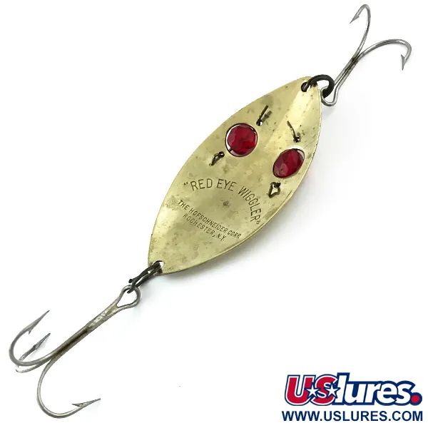 Hofschneider Red Eye Wiggler Skeddrag, Guld/Röd, 25g, Ögon, #5565