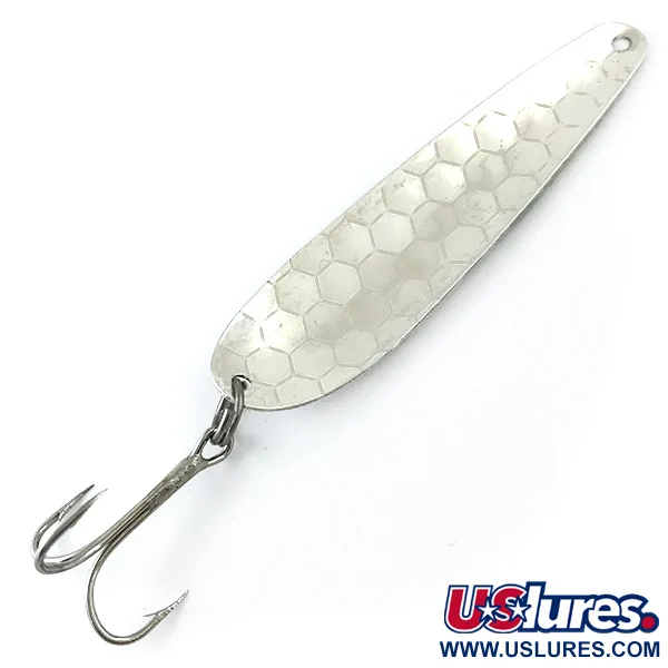 Northern King 28 UV Skeddrag, Silver/Gul/Grön UV, 14g, #5568