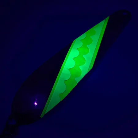 Northern King 28 UV Skeddrag, Silver/Gul/Grön UV, 14g, #5568