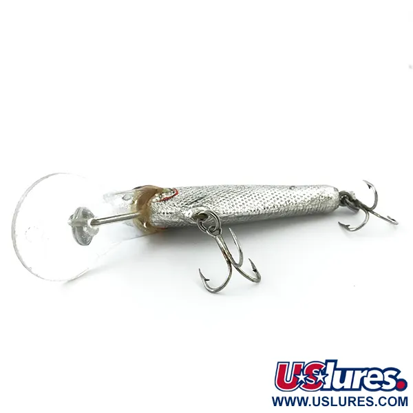 Bagley Small Fry Shad Wobbler, Silver, 9g, Fjällmönster, #5569