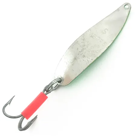 Mepps Syclops 1 Skeddrag, Green Metallic / Silver, 12g, #5573