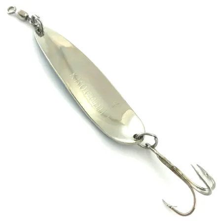 Luhr Jensen Krocodile Die #4 Skeddrag, Nickel/Blå, 14g, Hamrad, #5579