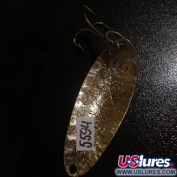 Seneca Little Cleo (Hula Girl) Skeddrag, Guld, 10g, Hula-gravyr, #5594