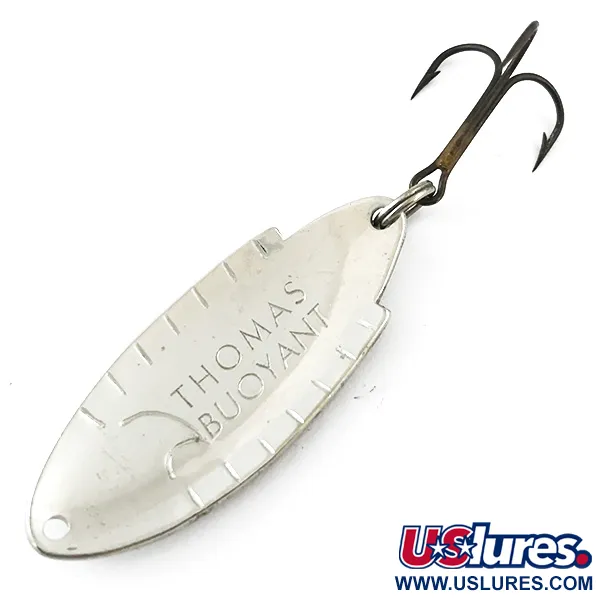 Thomas Buoyant Skeddrag, Nickel/Röd/Svart/Gul, 7g, Hackad, #5604