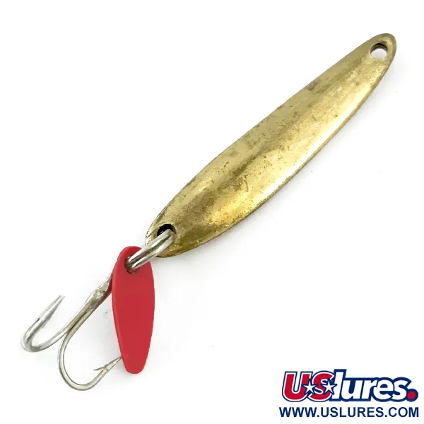 Bay de Noc Swedish Pimple Pirk, Mässing/Orange, 5g, Locksked, #5609