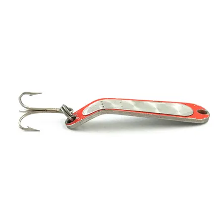 Luhr Jensen Hus-lure Skeddrag, Nickel/Orange UV Glow, 4g, #5610