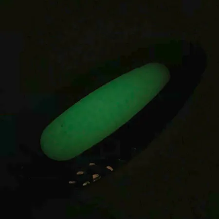 Blue Fox Pixee Skeddrag, Hamrad Nickel, 24g, Självlysande, #5615