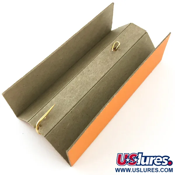 Vintage Johnson Silver Minnow Skeddrag, Guld, 9g, Vasskyddat, #5632