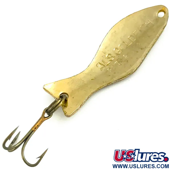 Al's gold fish Skeddrag, Guld, 7g, Klassisk Design, #5639