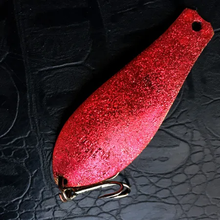 Prescott Spinner Little Doctor 255 Skeddrag, Rött Glitter, 7g, #5655