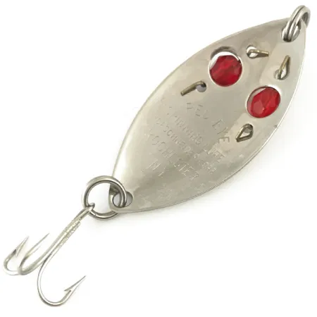 Hofschneider Red Eye Skeddrag, Nickel / Blå / Röd, 6,5g, #5658