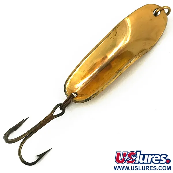 Pflueger Chum Skeddrag, Guld, 7g, Vintage USA, #5659