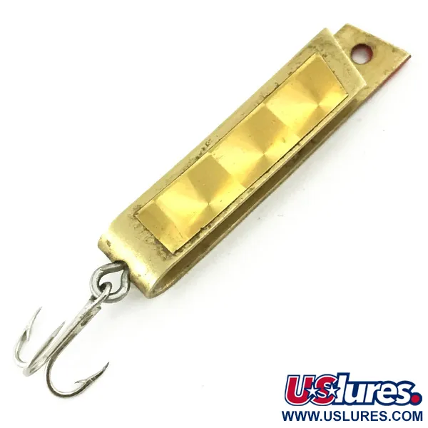 South Bend Super-Duper 502, 2,5g Guld / Röd, Skeddrag #5663