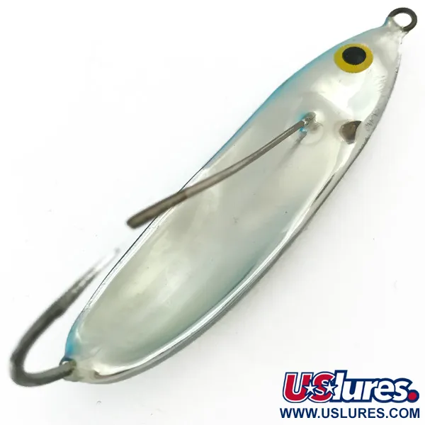 Rapala Weedless Minnow Spoon Vassdrag, Ljusblå Metallic, 10g, #5665