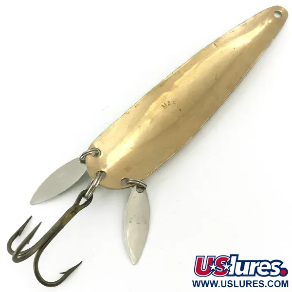 Marathon (with sonic blades) Skeddrag, Guld/UV-grön, 17g, Sonic Blades, #5668