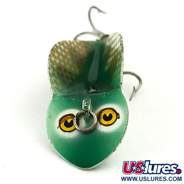 Buck Perry Spoonplug Bete, Grön/Vit/Guld/Röd, 7g, Strukturfiske, #5670