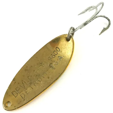 Dardevle Devle Dog 7600 Skeddrag, Five of Diamonds, 10g, Vintage, #5678