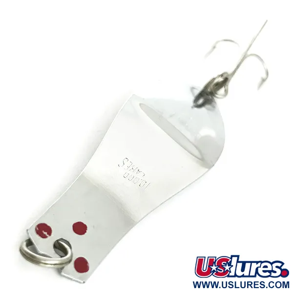 Prescott Spinner Thin Doctor 165 Trollingdrag, Nickel/Röd, 4g, #5682