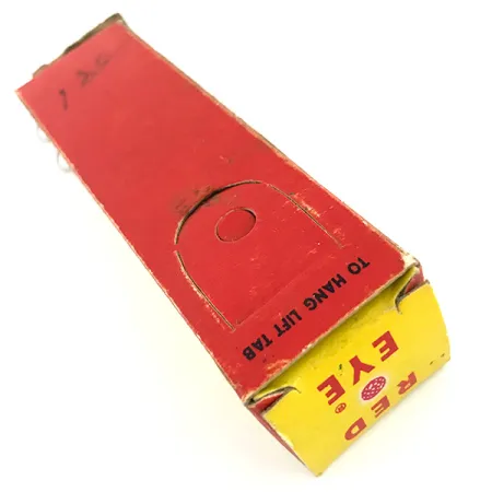 Hofschneider Red Eye Skeddrag, Nickel / Röd, 6.5g, Glasögon, #5683