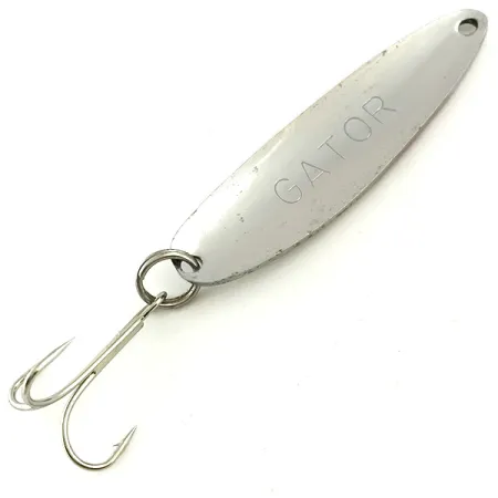 Gator Skeddrag, Nickel / Rosa Hologram, 16g, Rostfritt stål, #5688