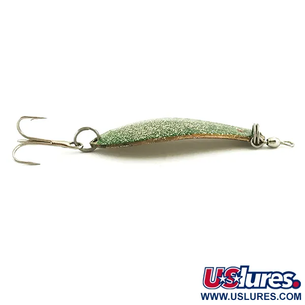 Prescott Spinner Little Doctor 255 Skeddrag, Golden/Green Glitter, 7g, #5689