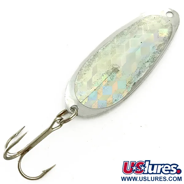 Pro King Pro Spoon Skeddrag, Gul/Grön/Nickel, 8,5g, Glow, #5690