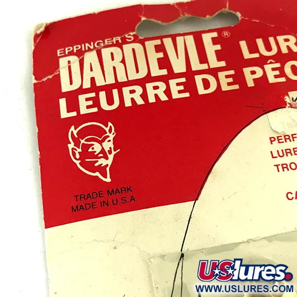 Dardevle Imp Klicker Skeddrag, Hamrad Mässing, 11g, Ljudblad, #5699