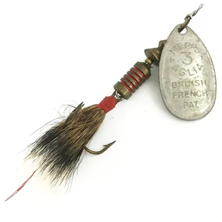 Mepps Aglia 3 försedd med hår