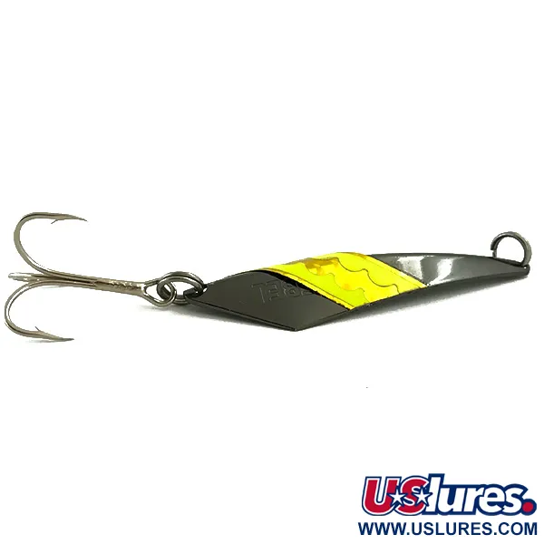 Rebel Arrowhead UV Skeddrag, Svart / Gul, 17g, UV-finish, #5709