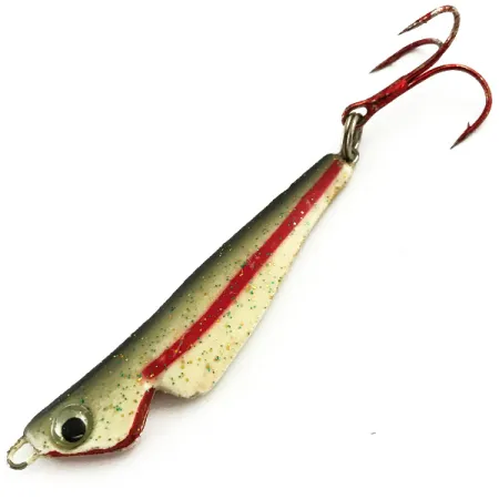 Hildebrandt Slab Master Red tail Jig, Guld/Röd, 9g, UV, #5712