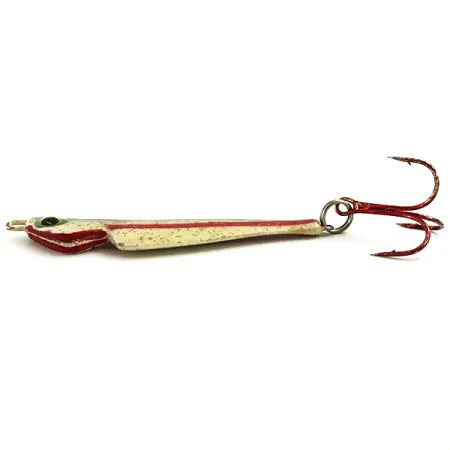 Hildebrandt Slab Master Red tail Jig, Guld/Röd, 9g, UV, #5712