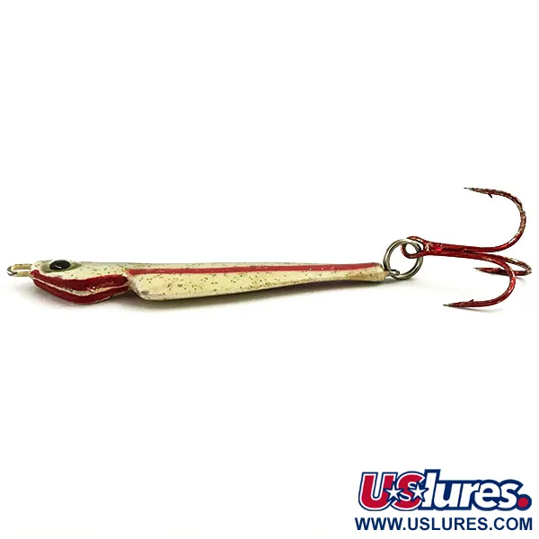 Hildebrandt Slab Master Red tail Jig, Guld/Röd, 9g, UV, #5712