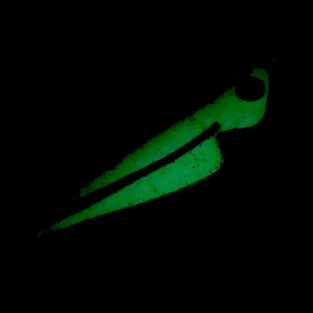 Hildebrandt Slab Master Red tail Jig, Guld/Röd, 9g, UV, #5712