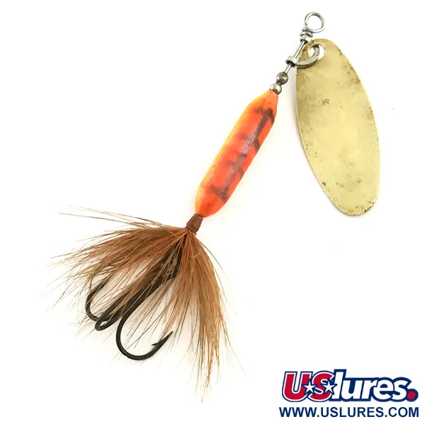 Worden’s Original Rooster Tail 4 Spinnare, Gold/Orange, 8g, #5723