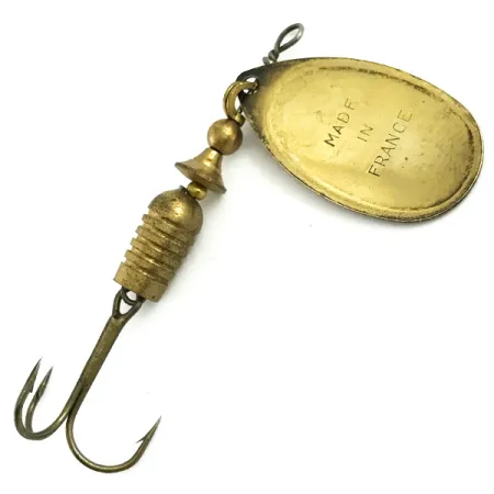 Mepps Aglia 3 Spinnare, Guld, 7g, Vintage 1950-tal, #5733