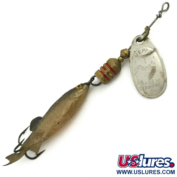 Mepps Comet Mino 1 Spinnare, Silver, 4.6g, Mjukbetesfisk, #5736