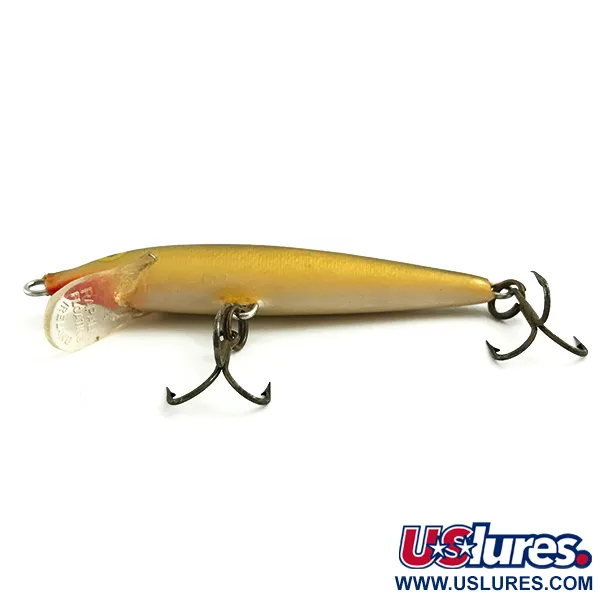 Rapala Original Floater Vobbler, Gold, 4g, Balsaträ, #5742