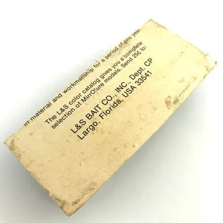 L&S Bait Company MirrOlure Bass-master Walker, Röd/Silver, 14g, #5744