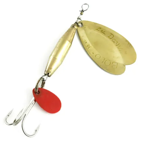 Luhr Jensen Les Davis Bolo UV Spinnare, Mässing, 14g, UV-Dekor, #5756