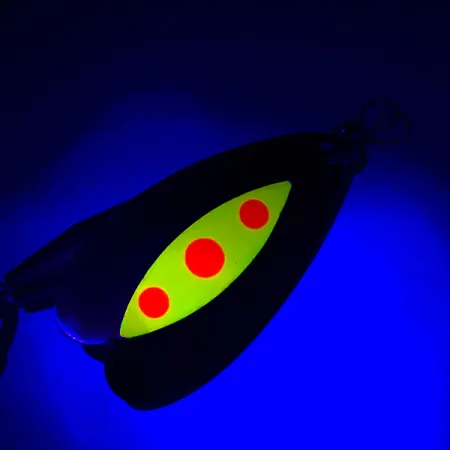 Luhr Jensen Les Davis Bolo UV Spinnare, Mässing, 14g, UV-Dekor, #5756