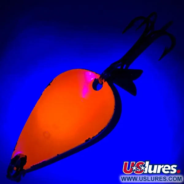 Acme K.O. Wobbler UV Skeddrag, Guld / Orange, 7g, Sonic Flipper, #5758
