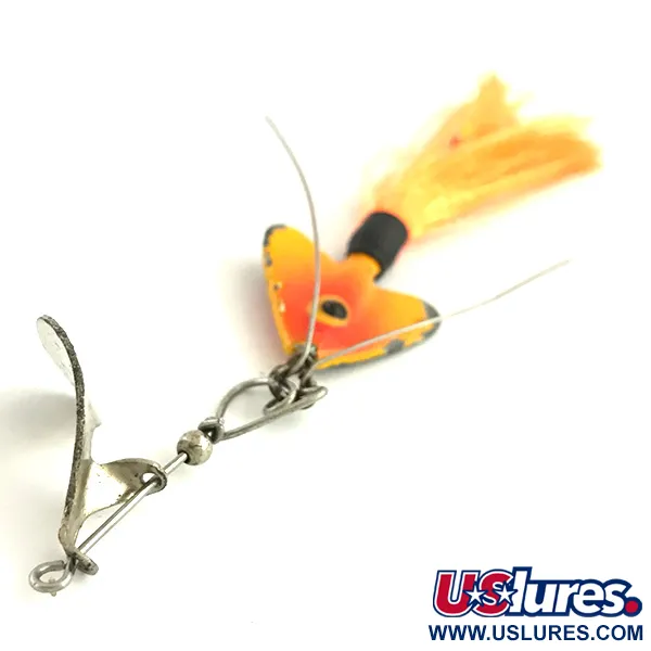 Fred Arbogast Hawaiian 2 Spinnerbait, Nickel / Orange, 9g, #5772