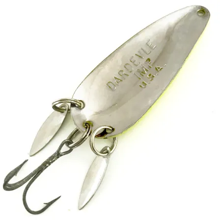 Eppinger Dardevle Imp Klicker UV Skeddrag, Gul/Röd/Nickel, 11g, #5788