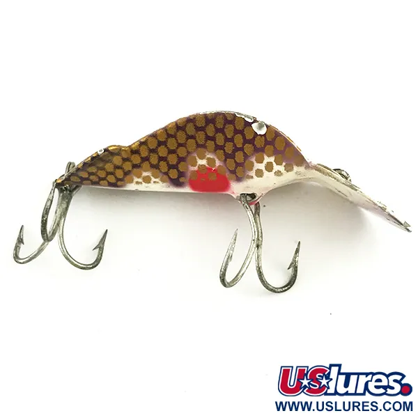 Buck Perry Spoonplug Drag, Lila-Brun, 7g, Djupgående, #5789