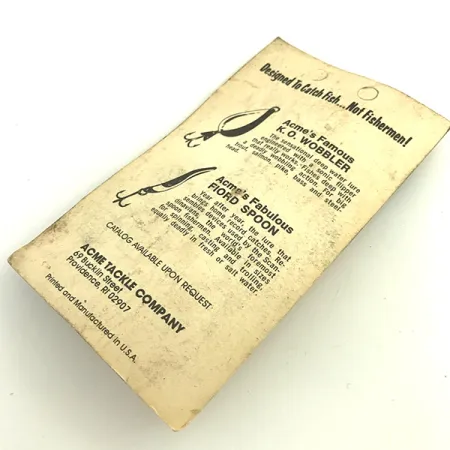 Acme Kastmaster Skeddrag, Guld, 10.5g, aerodynamiskt, #5801