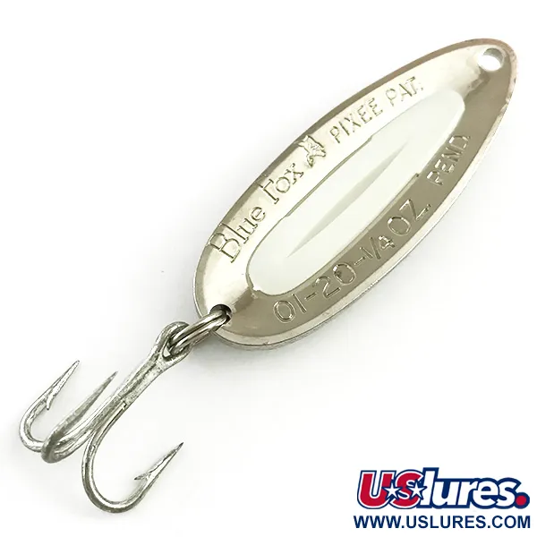 Blue Fox Pixee UV Skeddrag, Hamrad nickel/UV-Vit, 7g, #5815