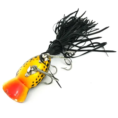 Fred Arbogast Hula Popper Popper, Tiger, 14g, Gummikjol, #5841