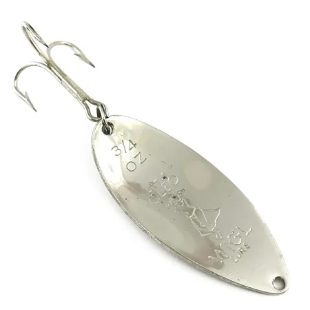 Seneca Little Cleo (Hula Girl) Skeddrag, Nickel / Grön, 21g, #5848