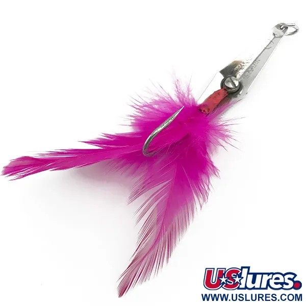 James E. Clark Clark Spoon Skeddrag, Krom/Rosa, 5g, Vasskyddad, #5856