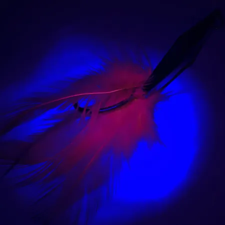 James E. Clark Clark Spoon Skeddrag, Krom/Rosa, 5g, Vasskyddad, #5856